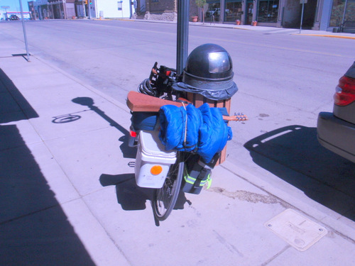 Bike with Interesting Touring Configuration.